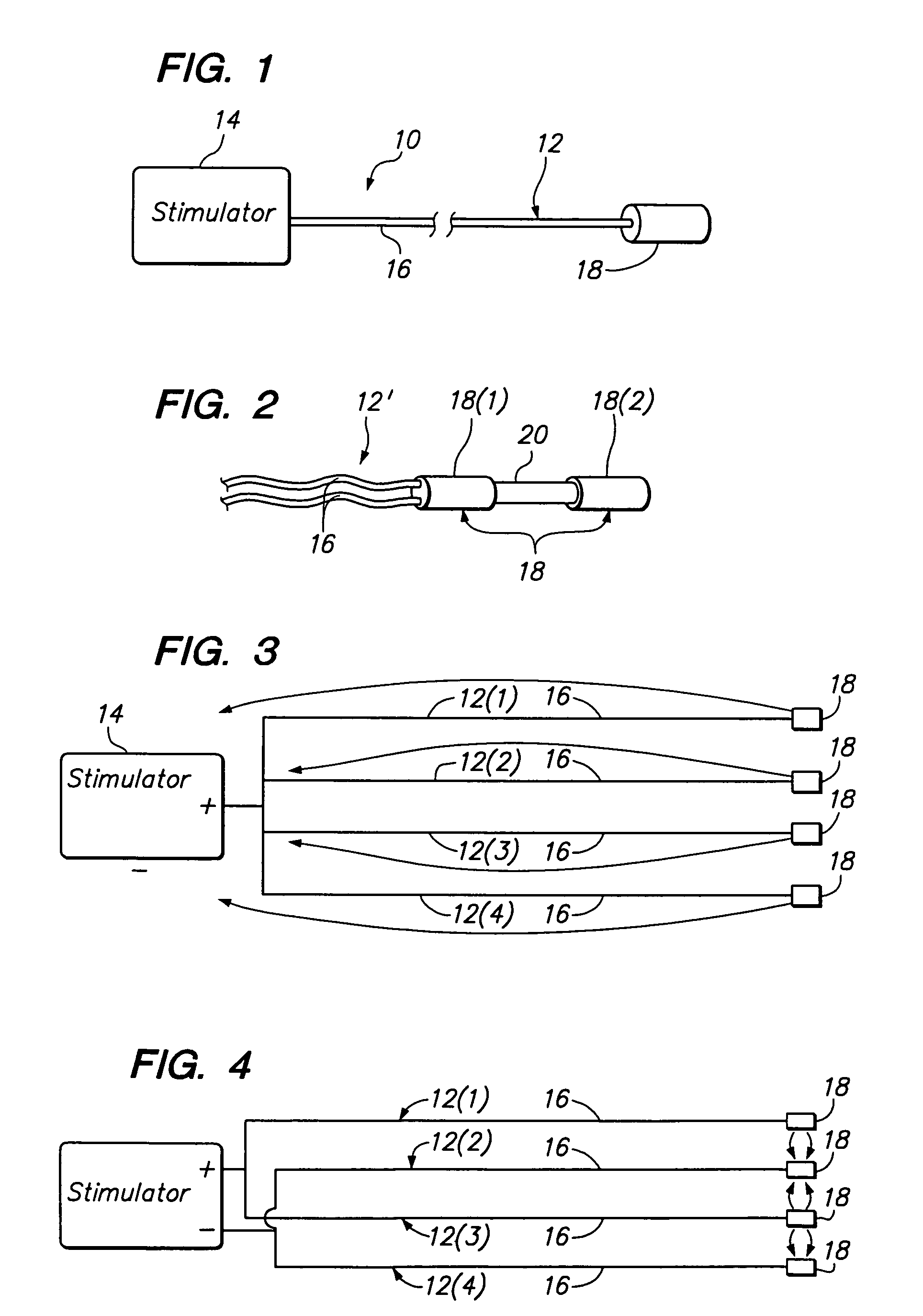 Method of intravascularly delivering stimulation leads into direct contact with tissue