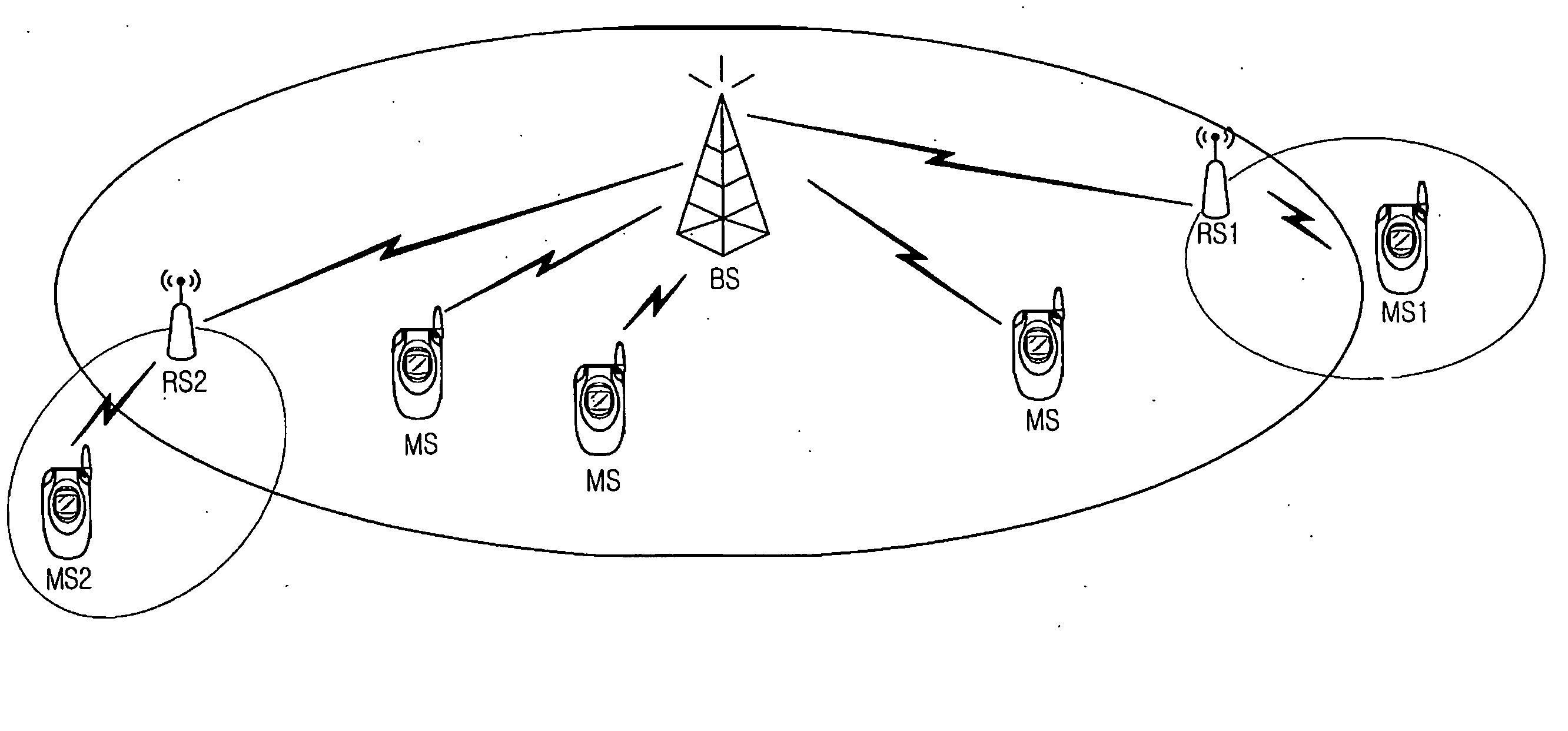 Apparatus and method for communicating frames in multi-hop relay broadband wireless access communication system