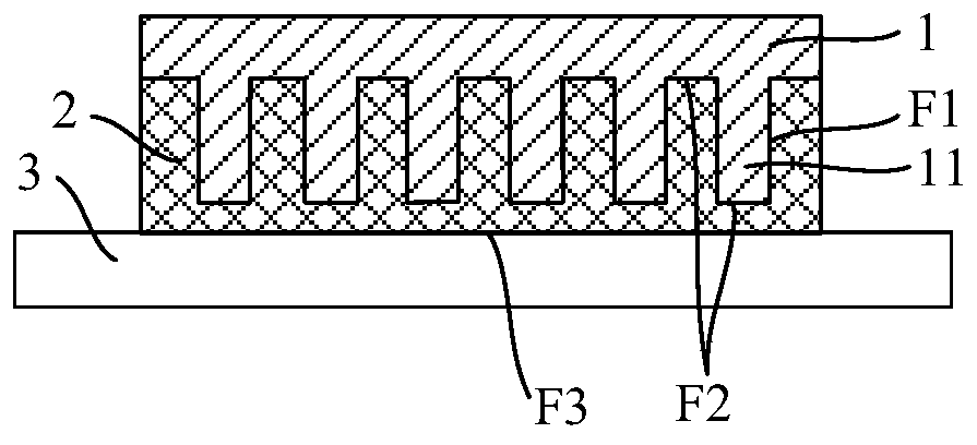 Nanoimprint template, manufacturing method and demolding method thereof