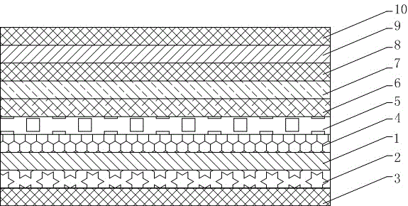 Stereoscopic texture decorative metal plate and production method thereof