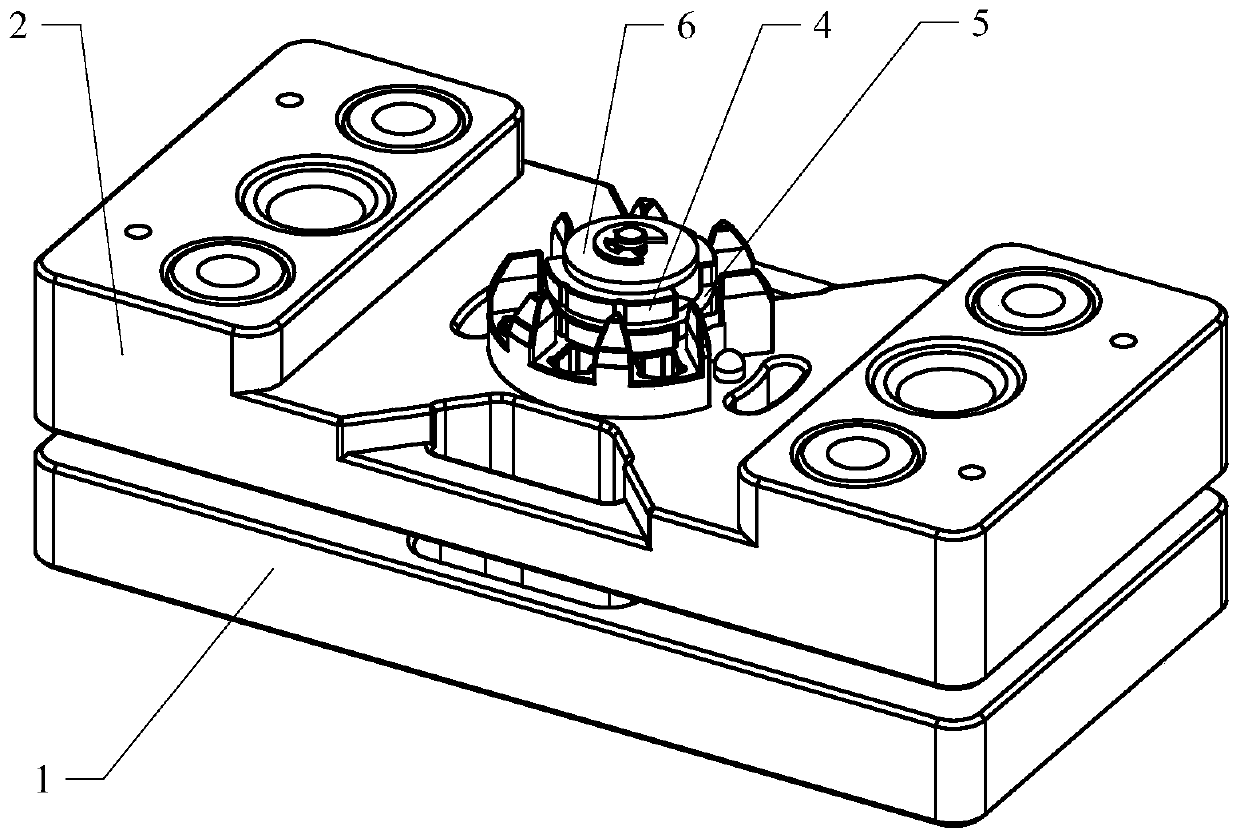 Radial expansion mechanism and assembly jig
