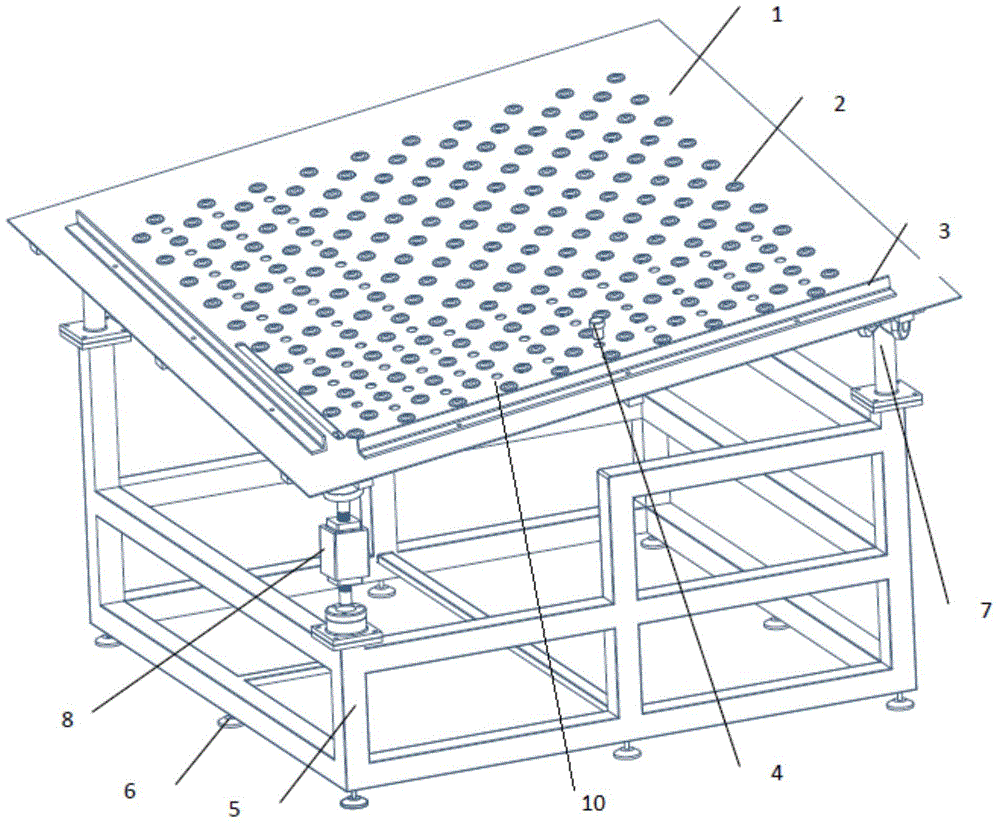 A flexible gravity centering platform