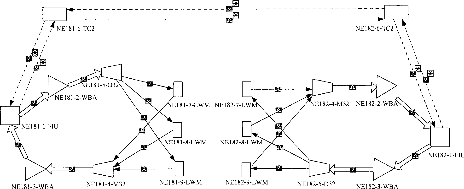 Method, system and client equipment for obtaining optical fiber signal flow information of optical network