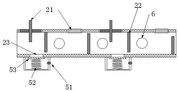 Rotary bird repelling device at cross arm of power transmission line tower