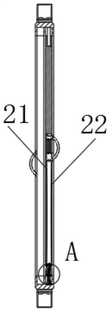 Ash removal device for sliding door