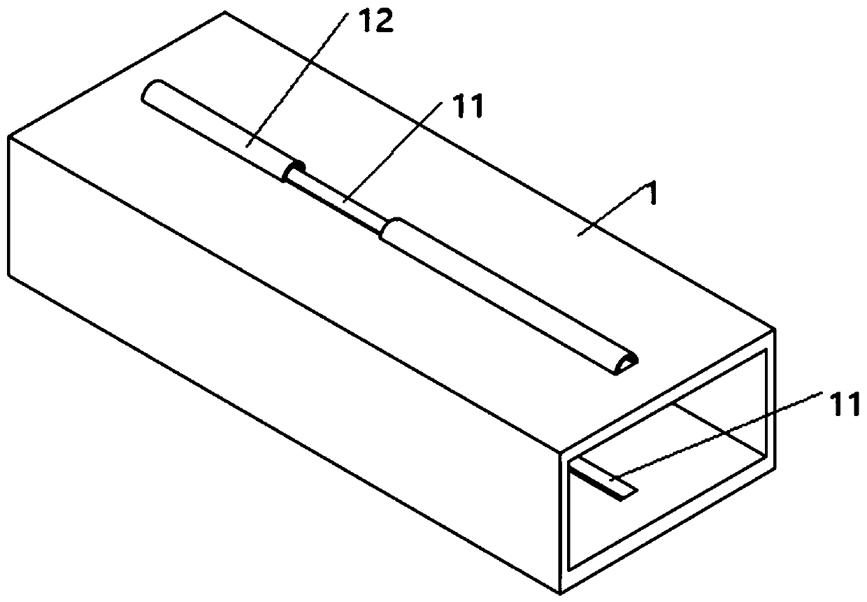 Slitting device for electrolytic copper foil