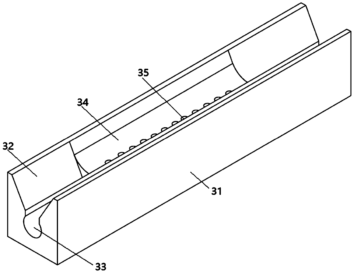 Slitting device for electrolytic copper foil