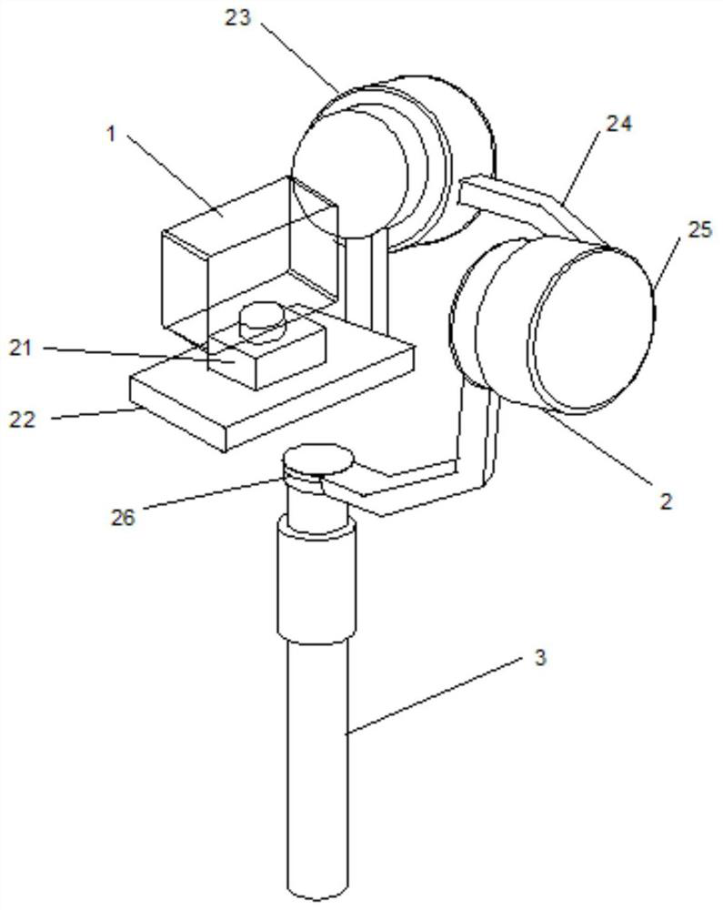 Intelligent three-dimensional information acquisition device with stable rotation