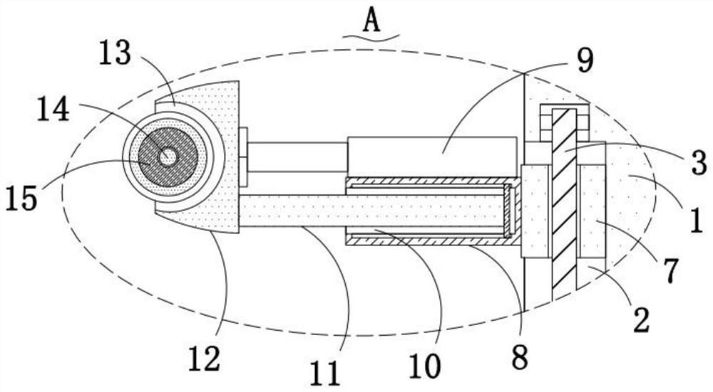 Environment-friendly wallpaper pasting device for building decoration