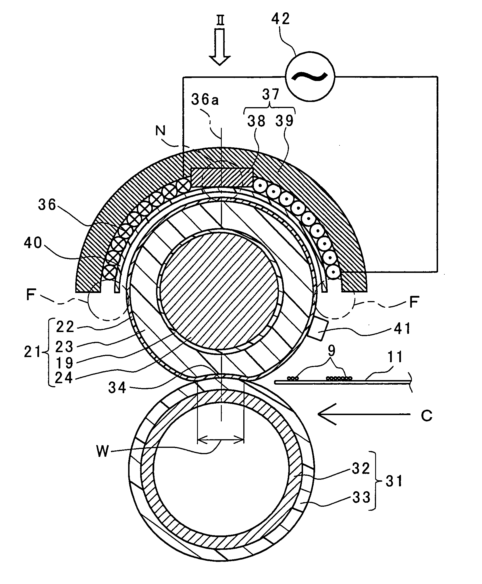 Electromagnetic induction heat generating roller, heating device, and image forming apparatus
