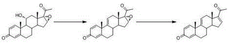 Method for preparing tetraene methyl CAS