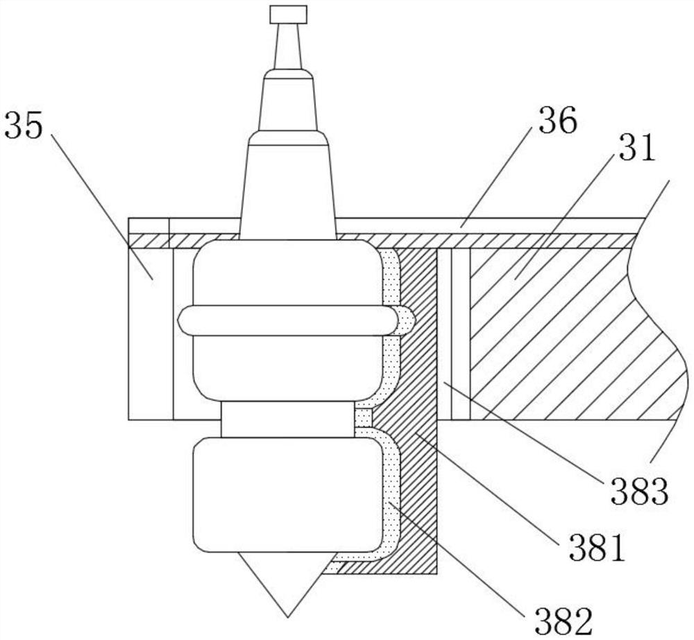 A convenient tool changing device for the tool magazine of the gantry type machining center