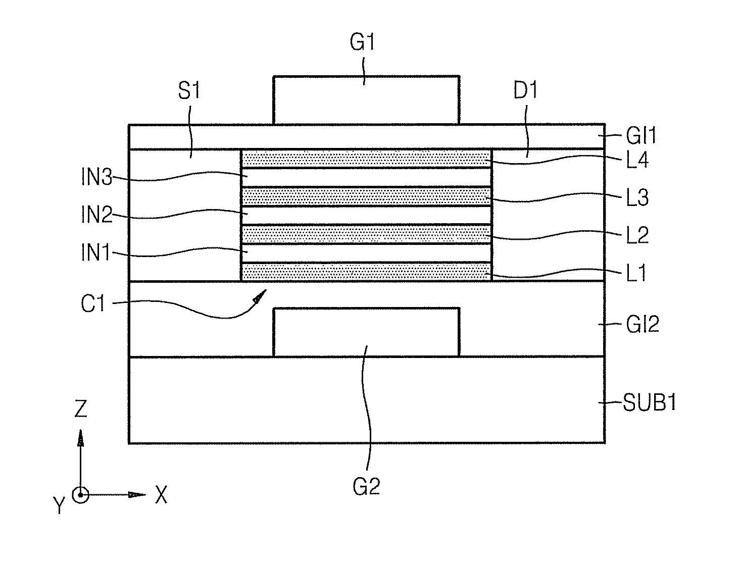 Semiconductor device, method of manufacturing the same, and electronic device including the semiconductor device