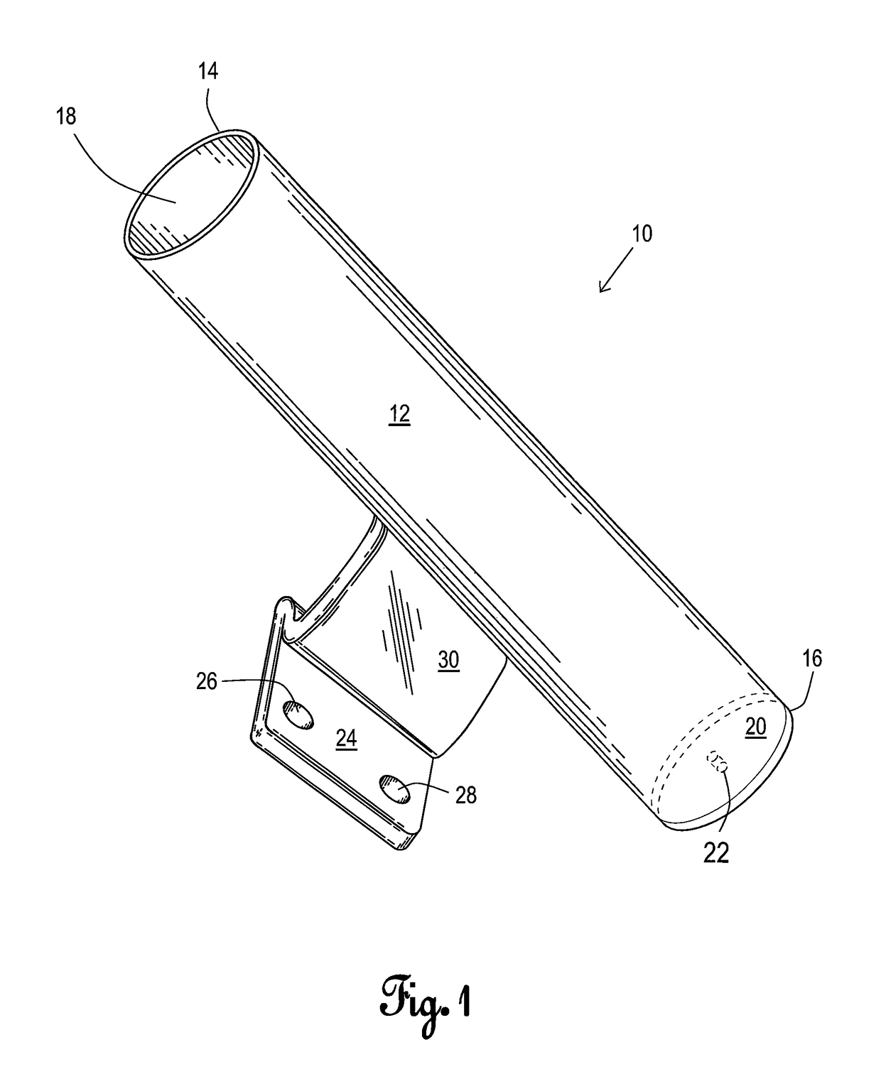 Method of mounting a flag holder mount onto a motorcycle