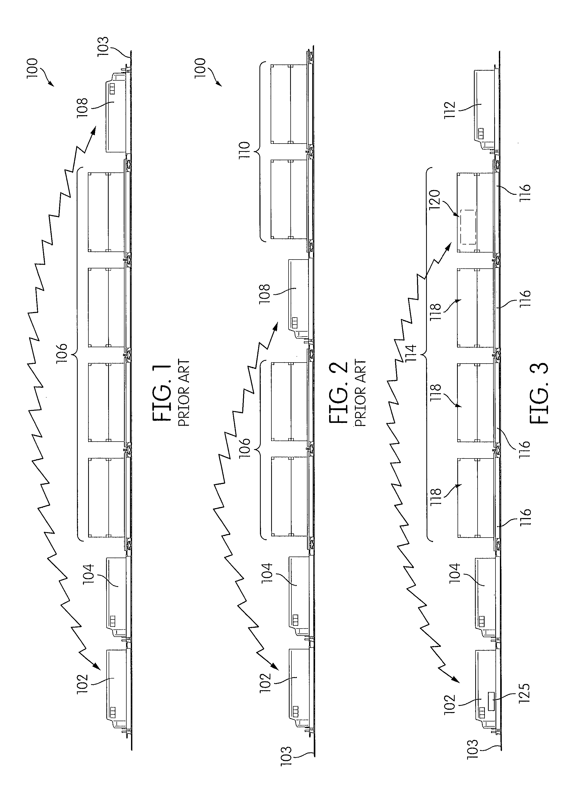 Containerized locomotive distributed power control