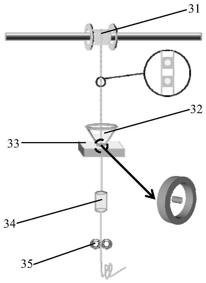 Fabrication method and fabric of silk outlet hole, integrated fiber of optoelectronic chip