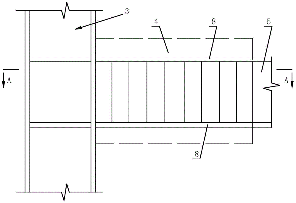 Shear strengthening of steel beam ends at beam-to-column joints