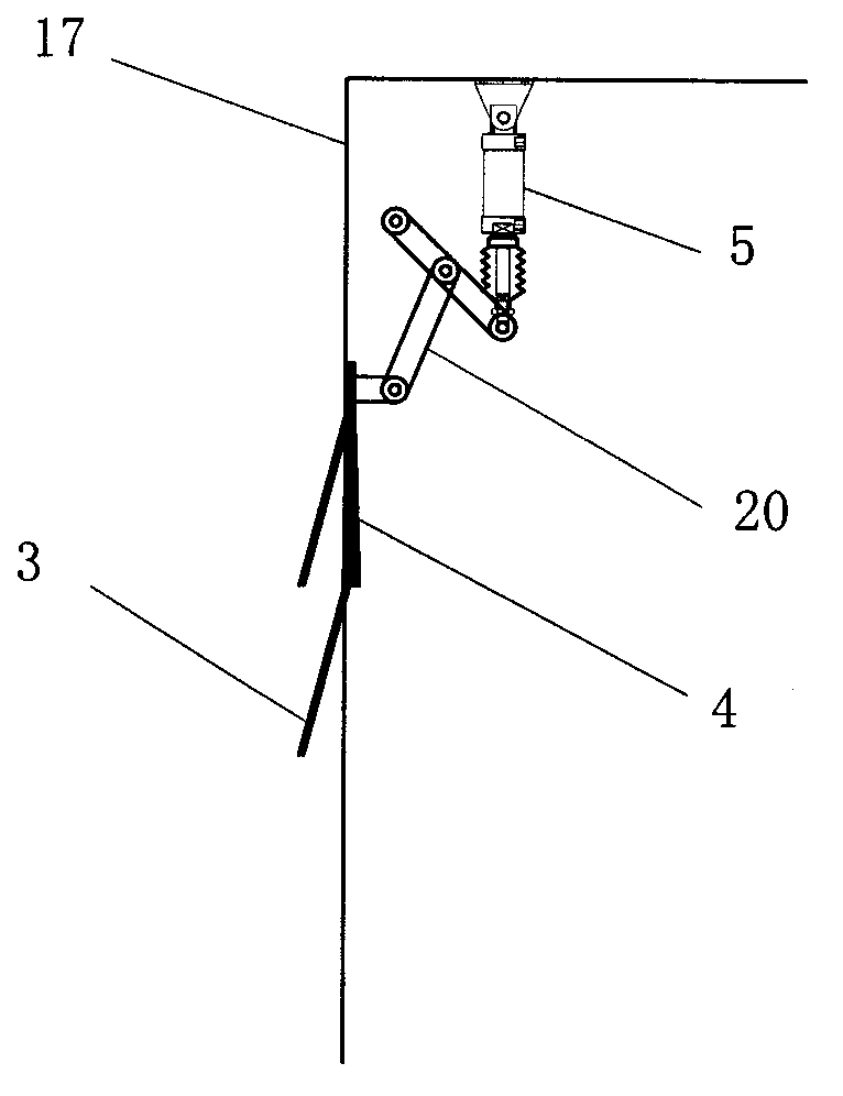 Dedusting device equipped with metal film capacitor metal spraying machine