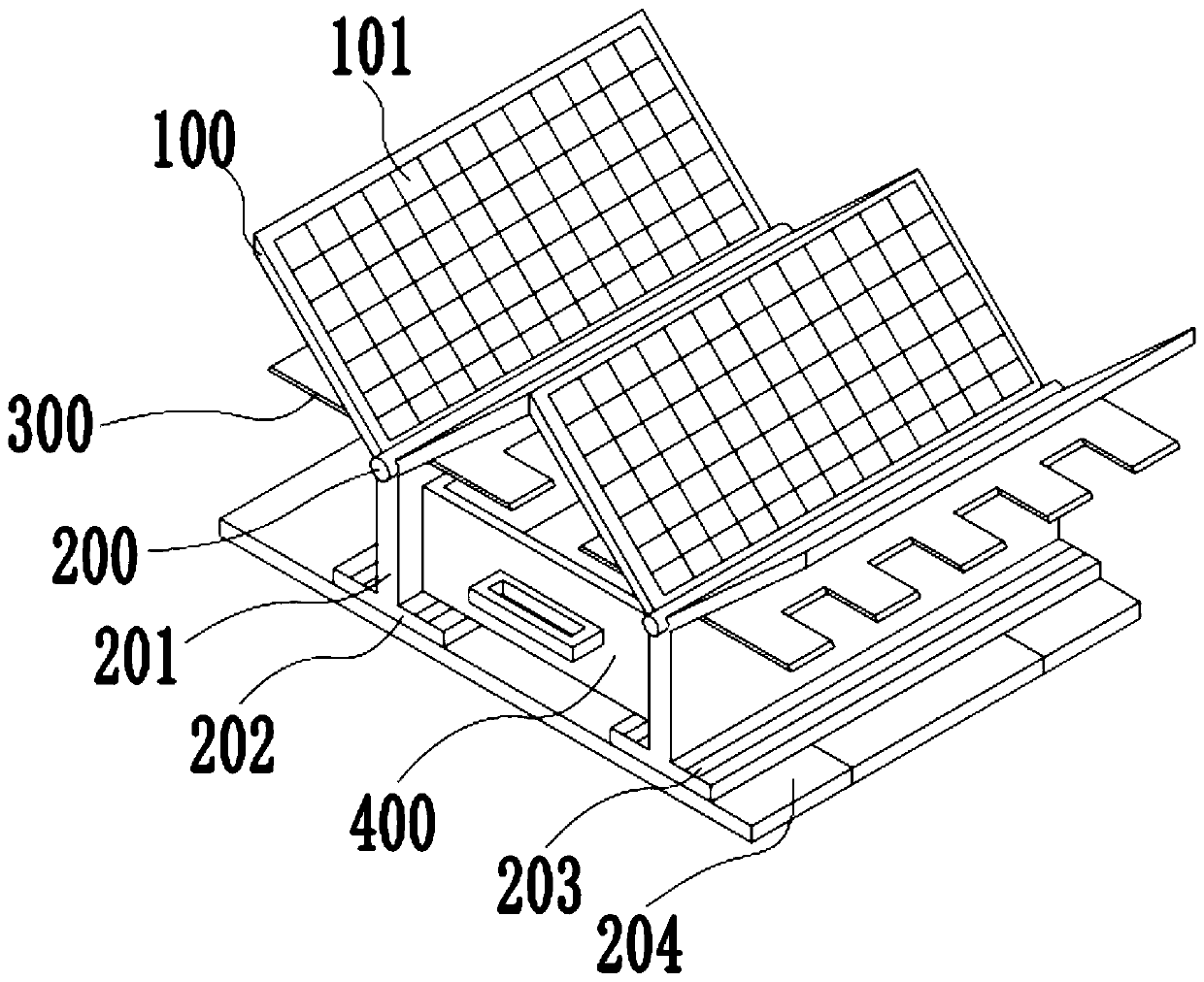 Photovoltaic module installation method
