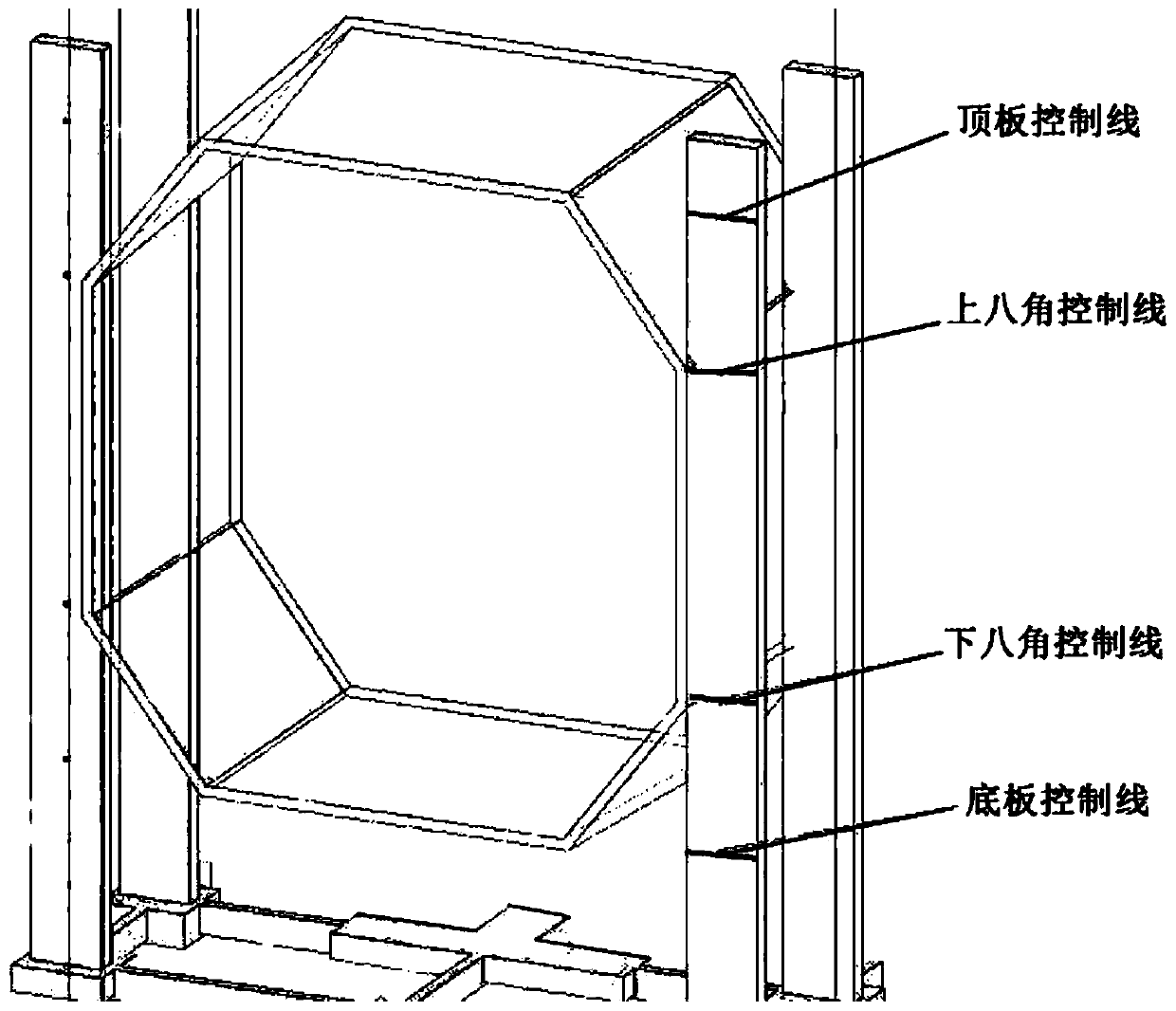 High-precision non-prism lofting process for wind tunnel body