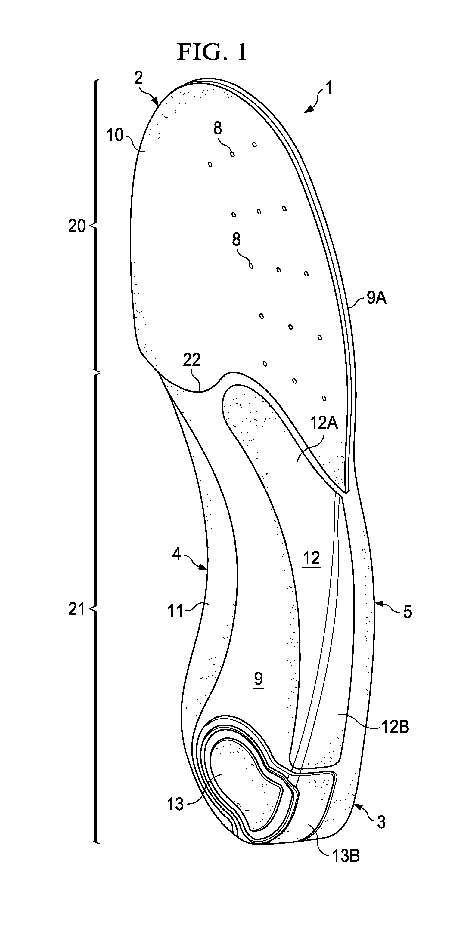 Insole for Relief of Over-Pronation and Knee Joint Stress