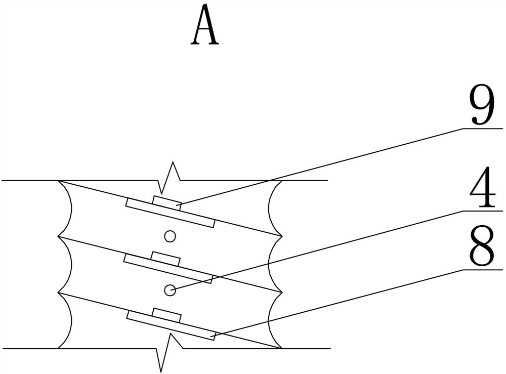 Self-adjusting bolt device and method for strengthening layered wading rock mass in hydrofluctuation zone