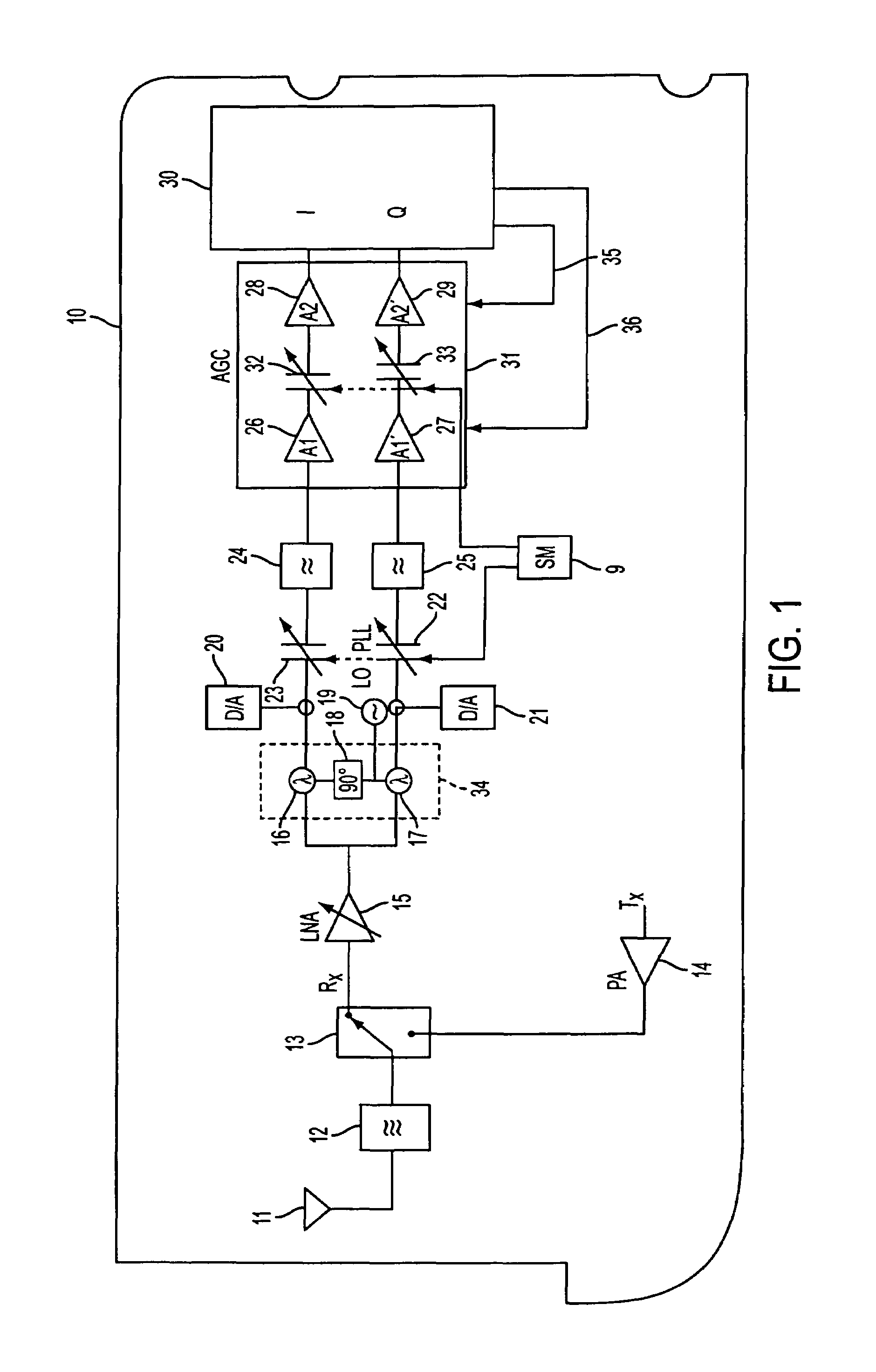 DC offset cancellation in a zero if receiver