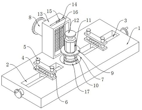 A wear resistance detection device of warp knitted fabric