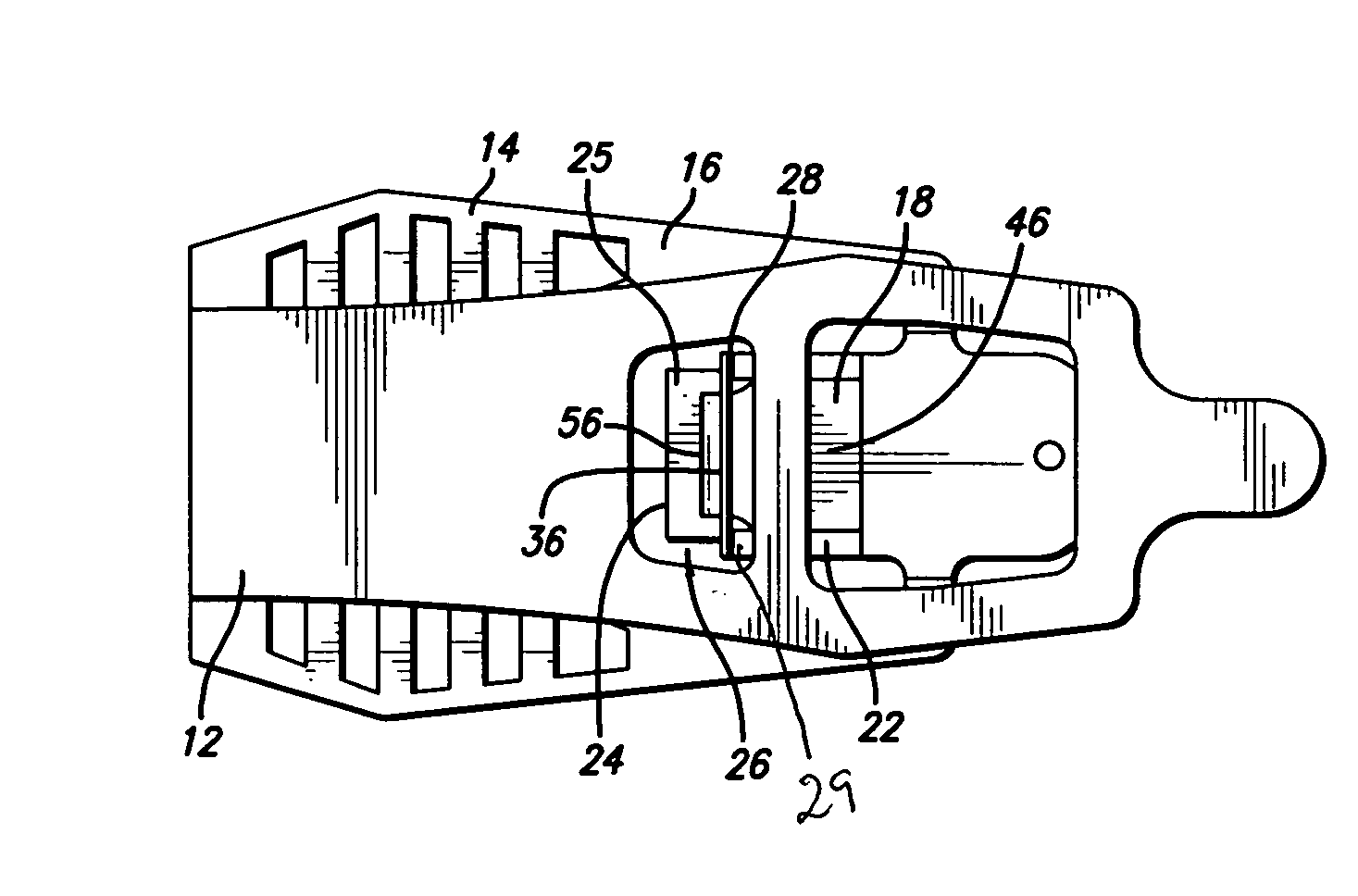 Suspension limiter with proximally cantilevered limiter members