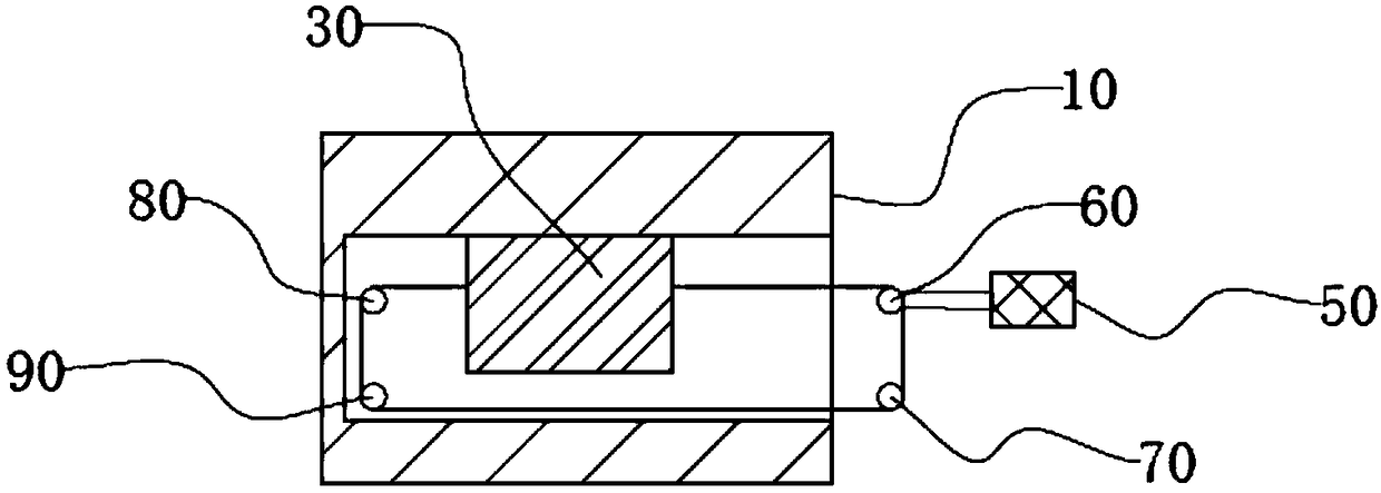 A cable winding device