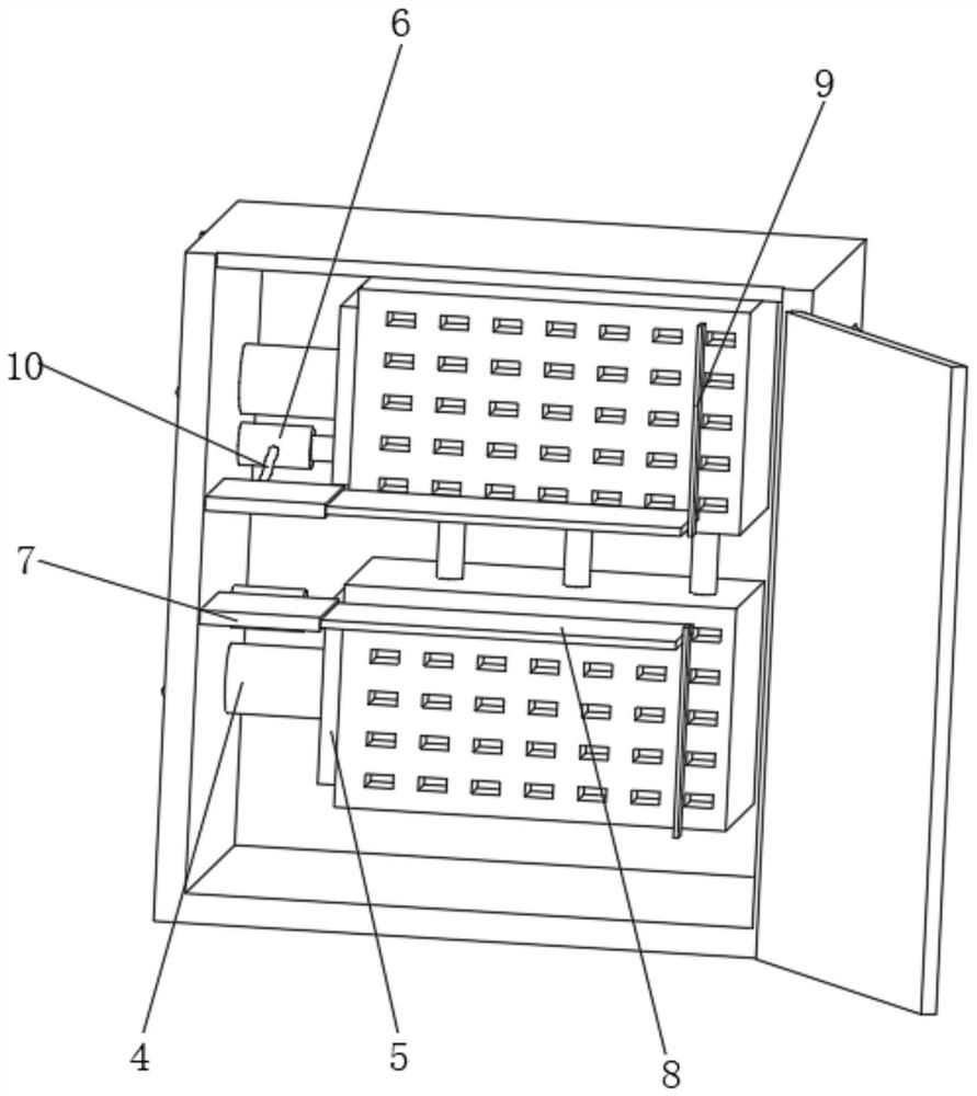Power distribution box for power transmission line modular design