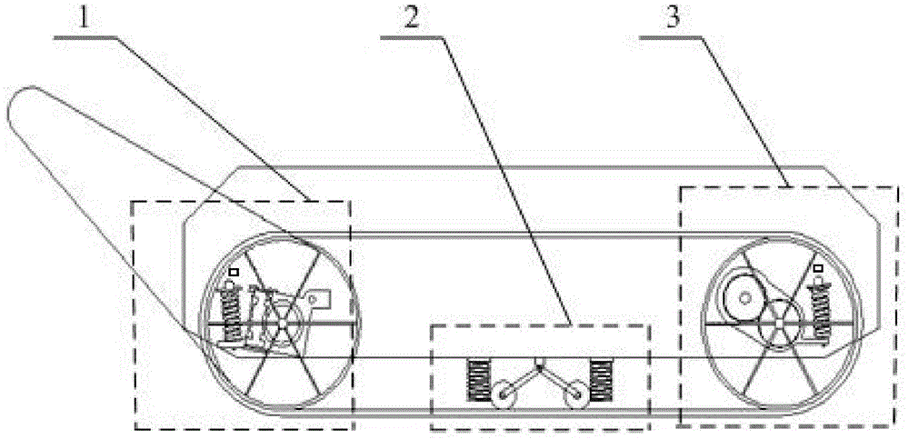 Tracked Mobile Robot Suspension System