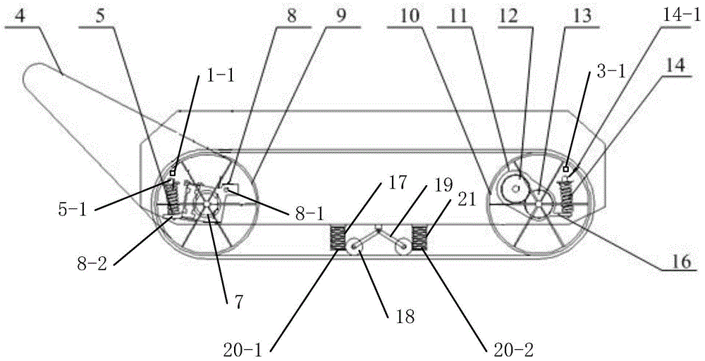 Tracked Mobile Robot Suspension System