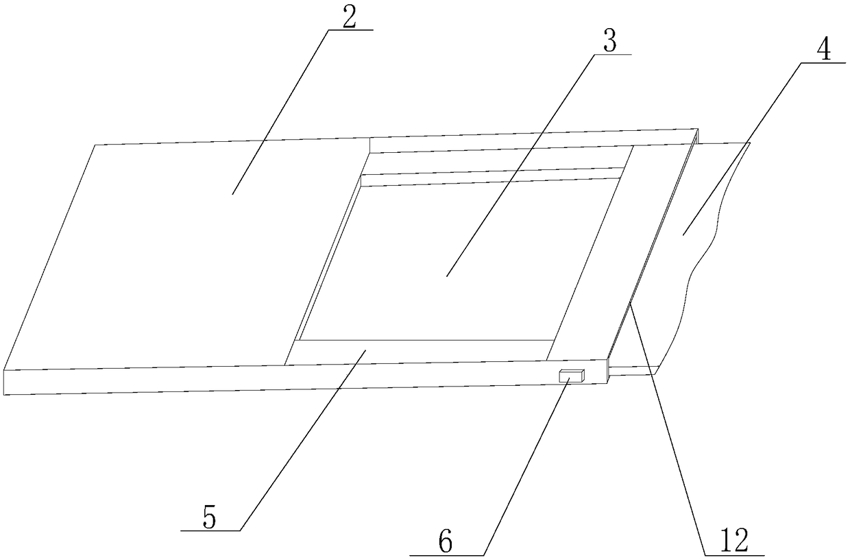 Computer hardware device with mouse pad