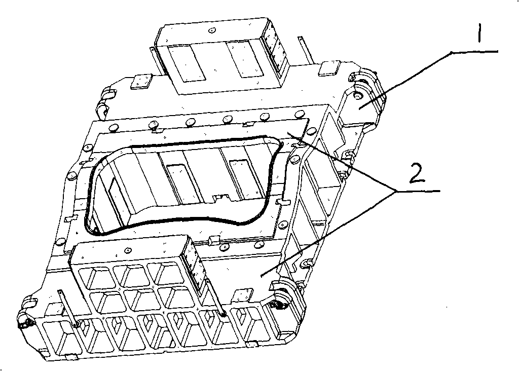 Method for detecting optical photograph of large mold casting blank