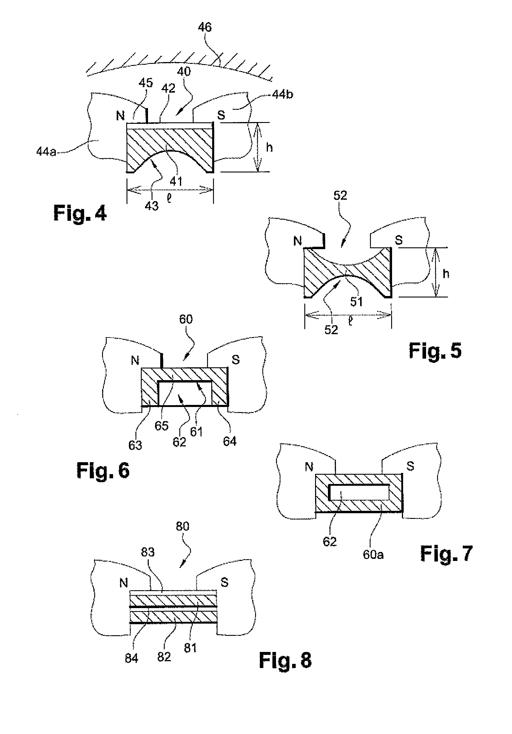 Rotor for rotary electric machine with reduced-mass interpolar structures