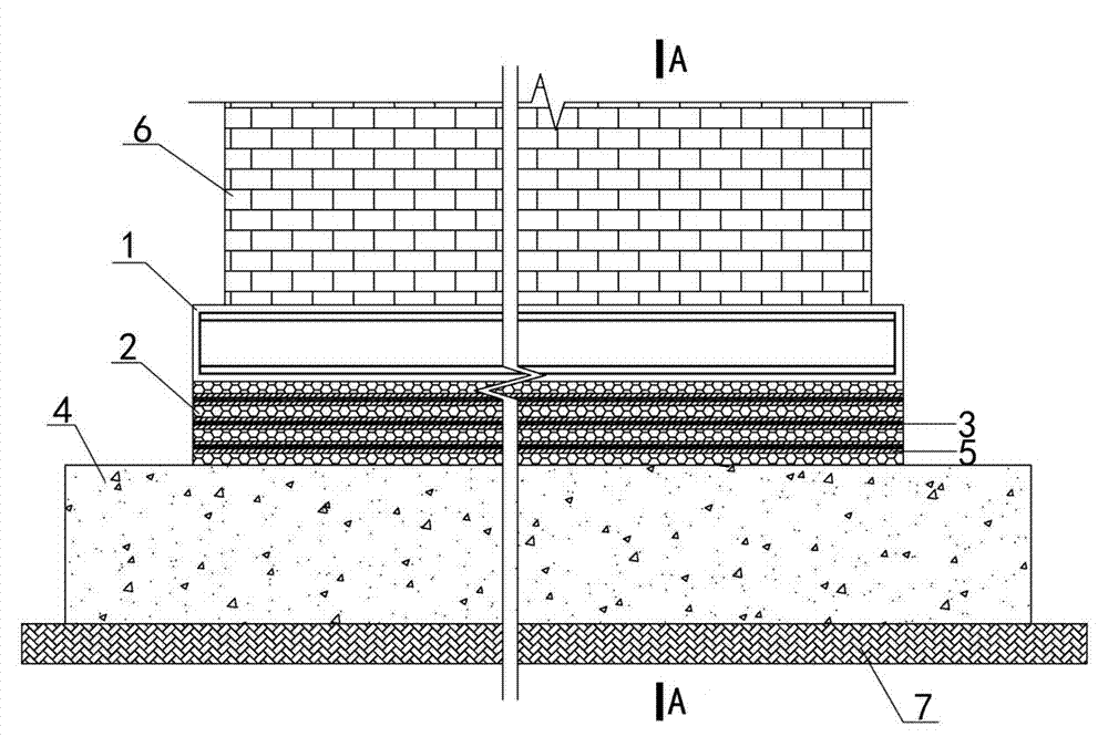 Unbounded seismic isolation structure and construction method thereof ...