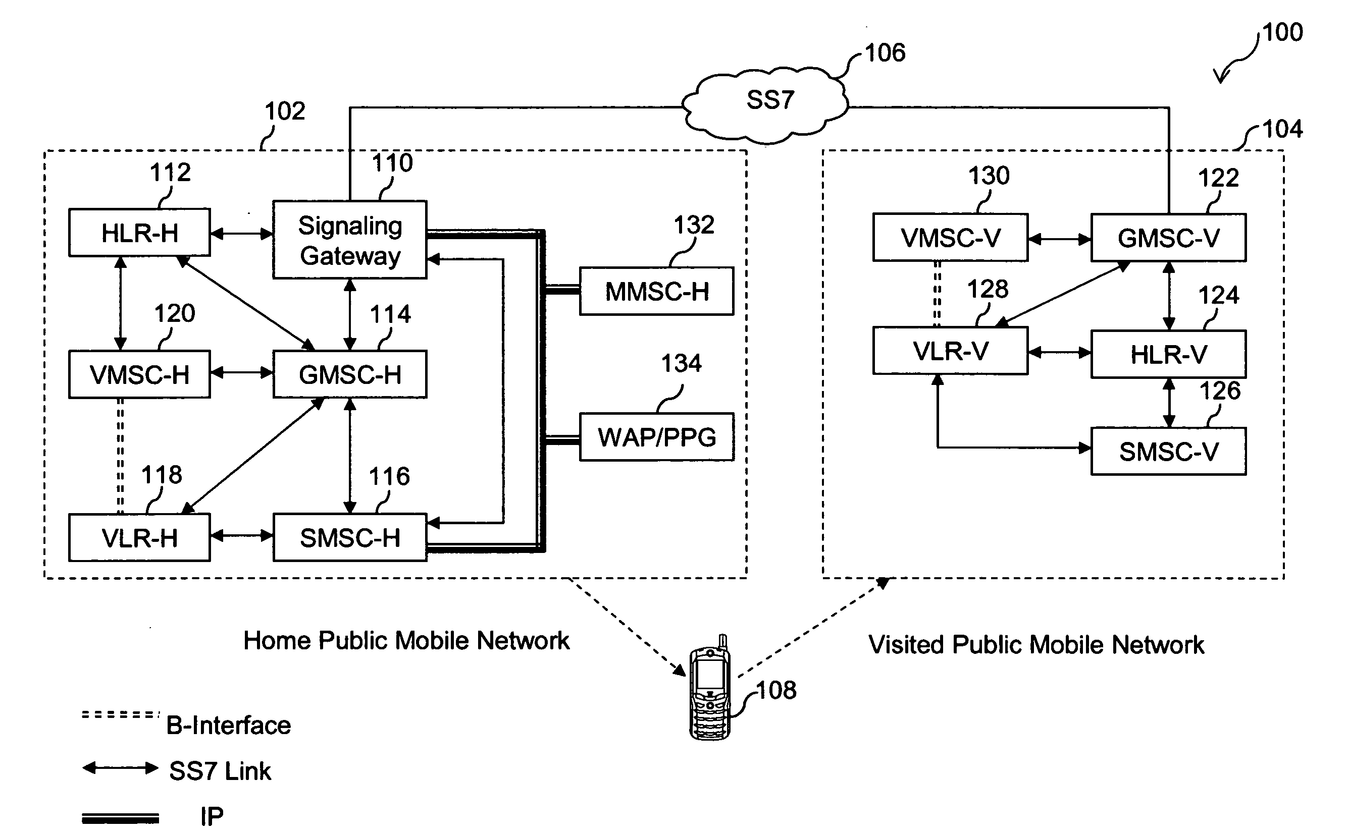 Method and system for applying value added services on messages sent to a subscriber without affecting the subscriber's mobile communication