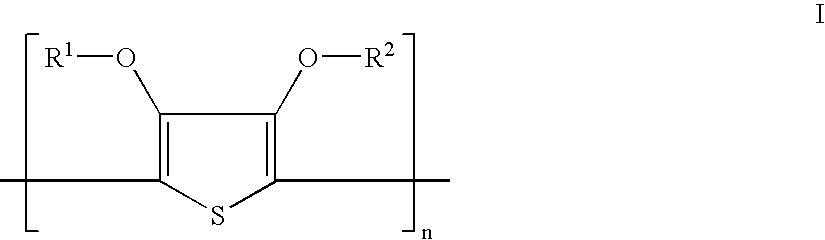 Barrier layers for coating conductive polymers on liquid crystals