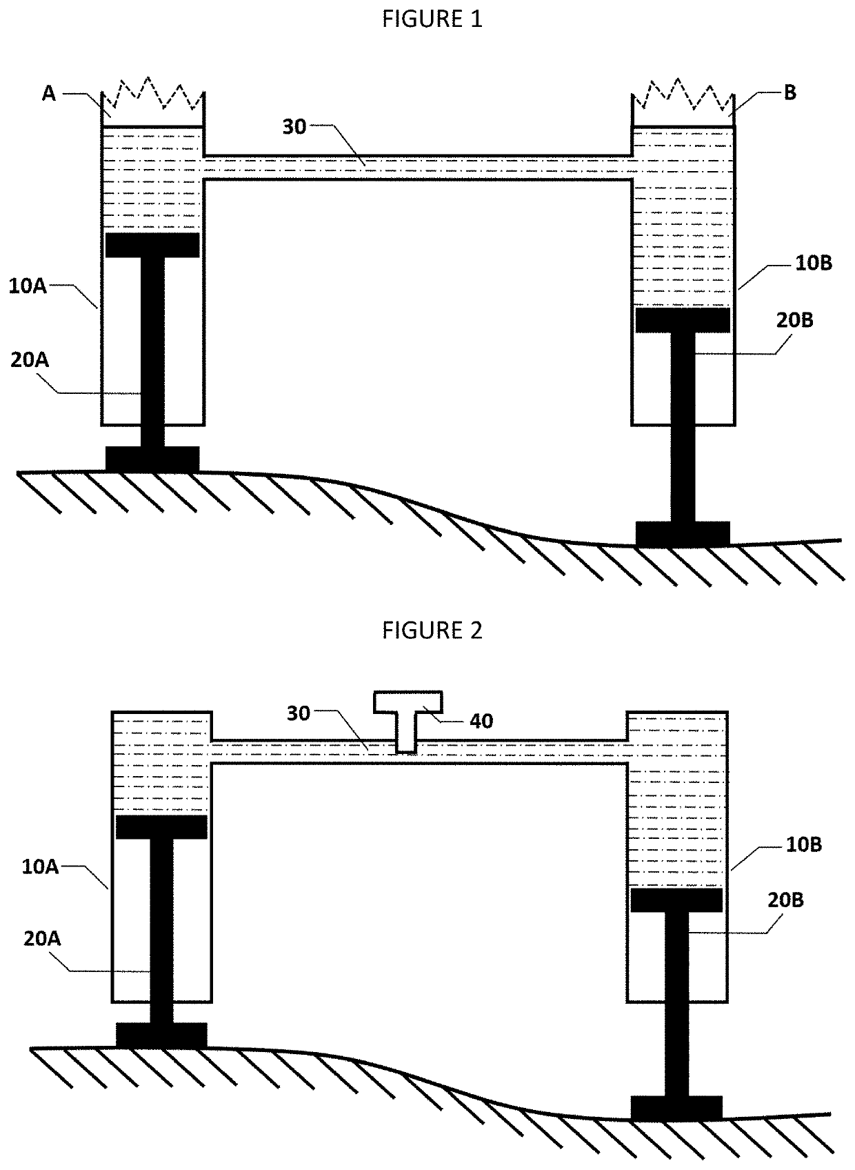 Self-leveling support apparatus