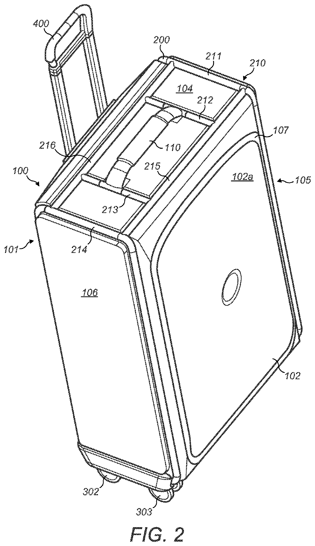 Collapsible luggage