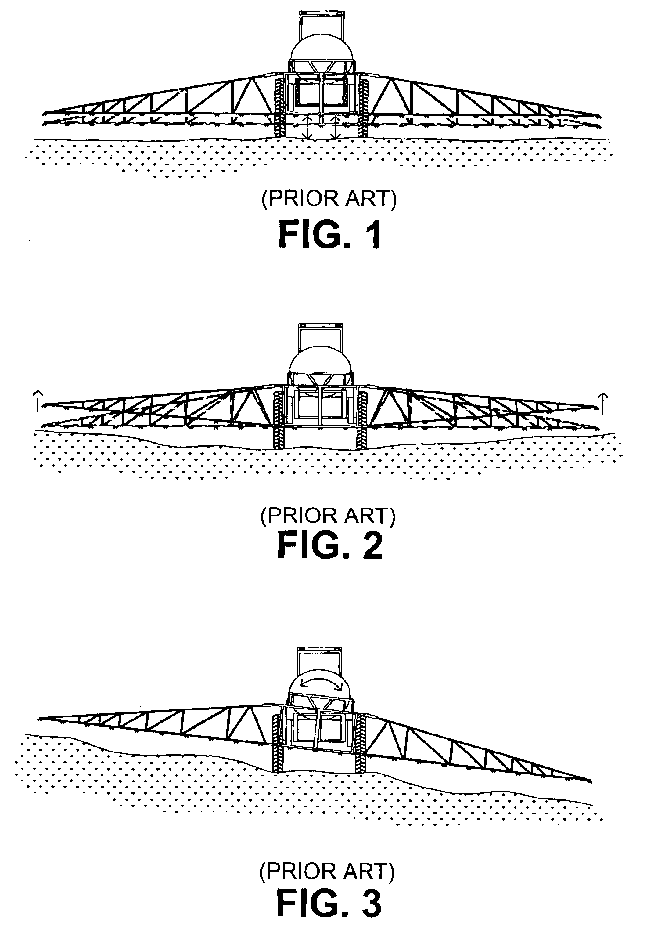 Roll control system and method for a suspended boom