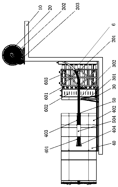 A pipeline system without disassembly and assembly by pipe jacking machine and its construction method