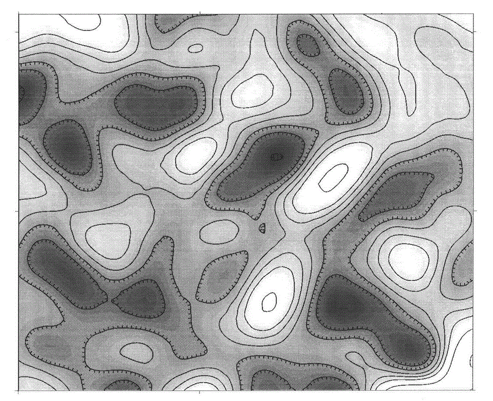 Round window band-pass amplitude preservation filtering data processing method in geophysical exploration