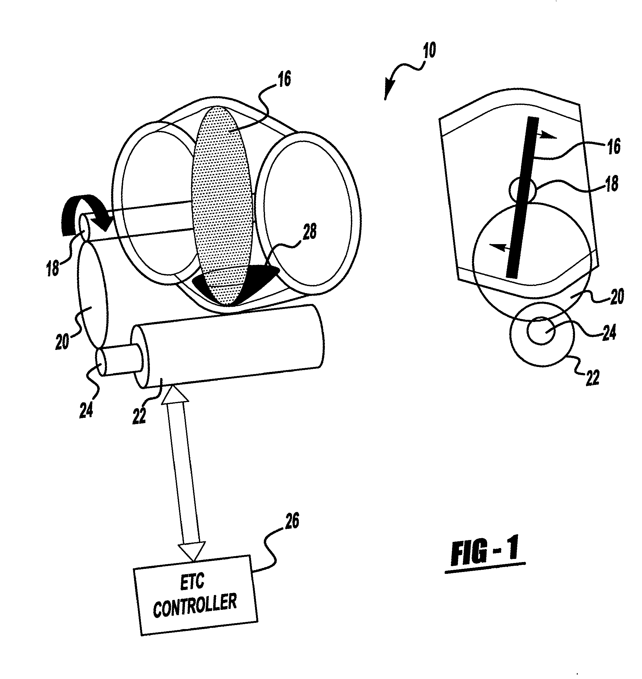 Electronic throttle ice break method and apparatus