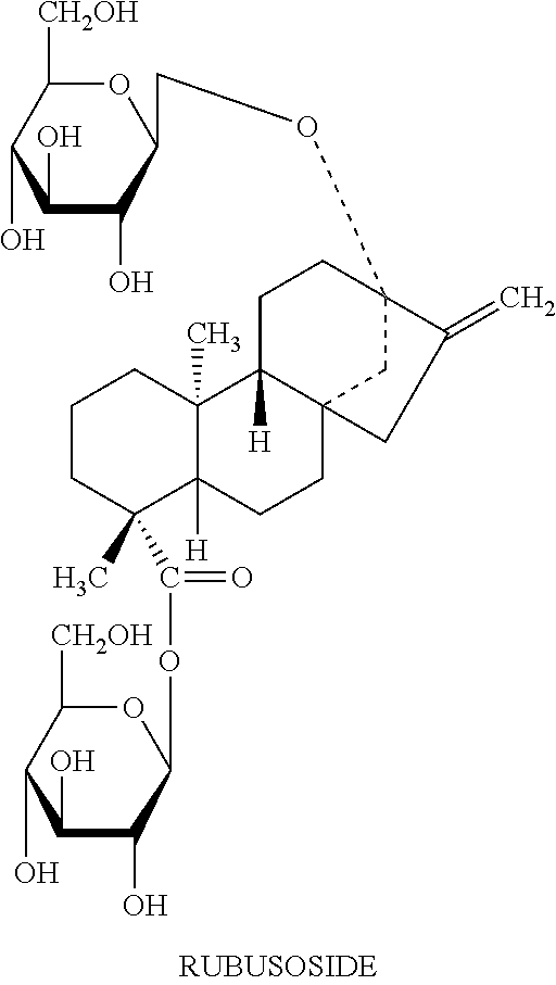 High-purity rubusoside and process for producing of the same