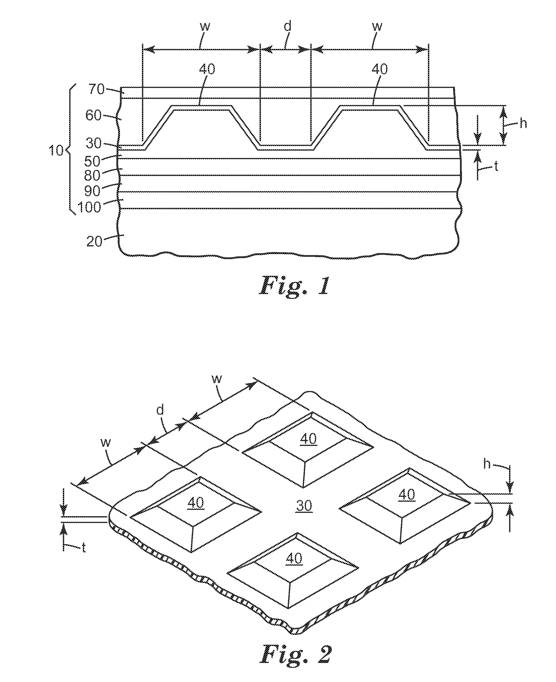 Lightning protection sheet with patterned conductor