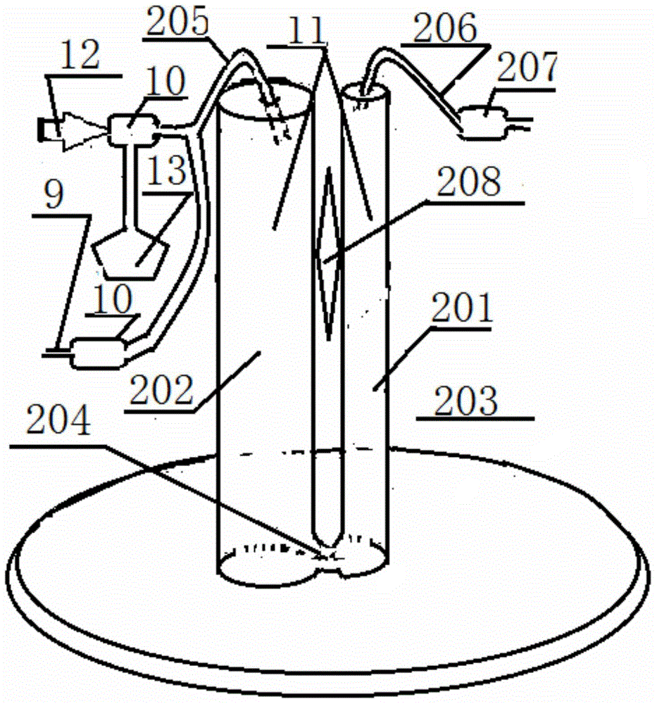 Inflatable waistcoat capable of monitoring and controlling amplitude and time phase of breathing movement