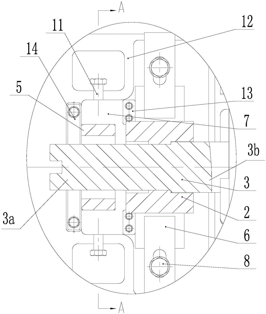 Efficient clamping positioning method and device for wind power tower