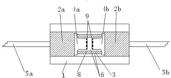 Surge absorption tube and manufacturing method thereof